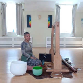 Sacred Sound Bath at the Carmarthen Nurture Centre Secret Garden 17/05/2024